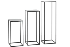 Flamant Isaac, Standaard, Metaal, Zwart, H 95 Cm