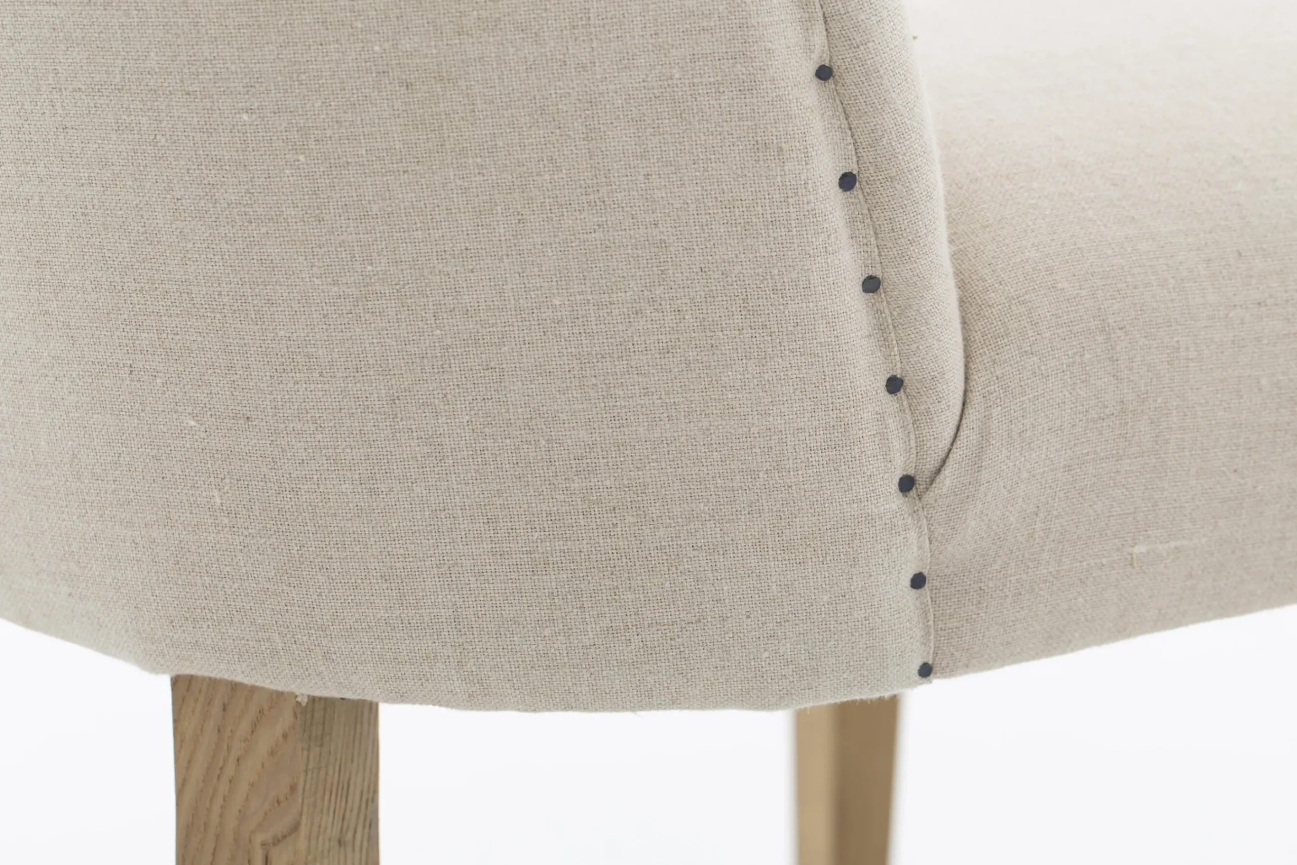 Flamant Jantina, Stoel, Natuurlijk Linnen