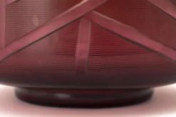 Flamant Jelger, Kom, Glas, Rook/Mauve, L