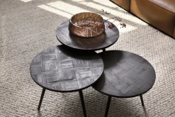 Flamant Jelger, Kom, Glas, Rook/Mauve, S