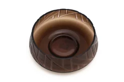 Flamant Jelger, Kom, Glas, Rook/Mauve, S