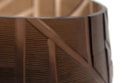 Flamant Jelger, Kom, Glas, Rook/Mauve, S