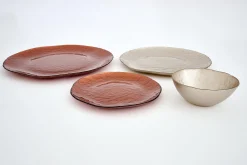 Flamant Jenna, Bord, Glas, 32,5Cm