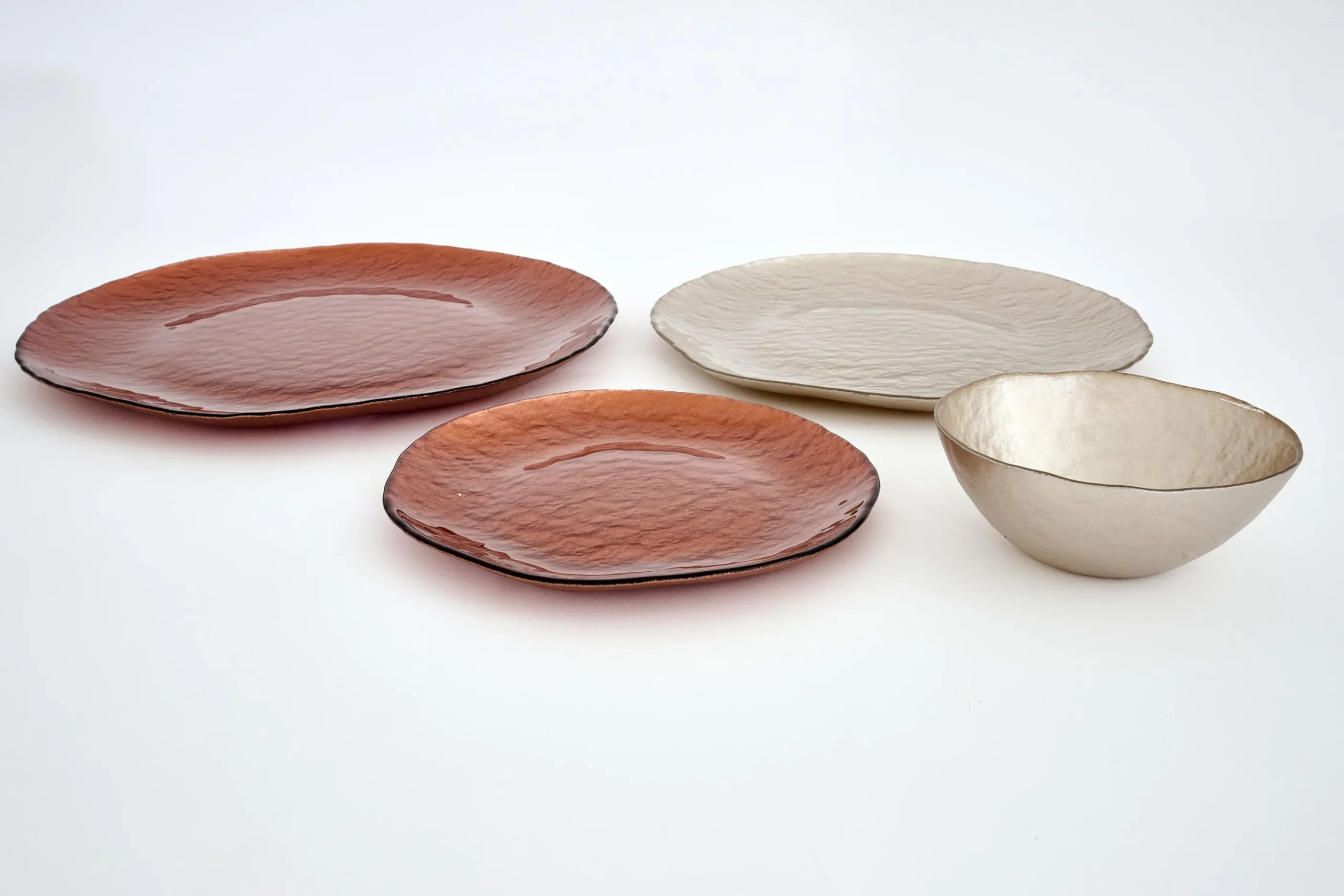 Flamant Jenna, Bord, Glas, 21Cm