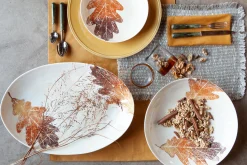 Flamant Jille, Bord, Keramiek, Oker, 34Cm