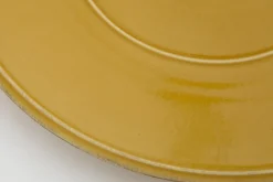 Flamant Jille, Bord, Keramiek, Oker, 34Cm