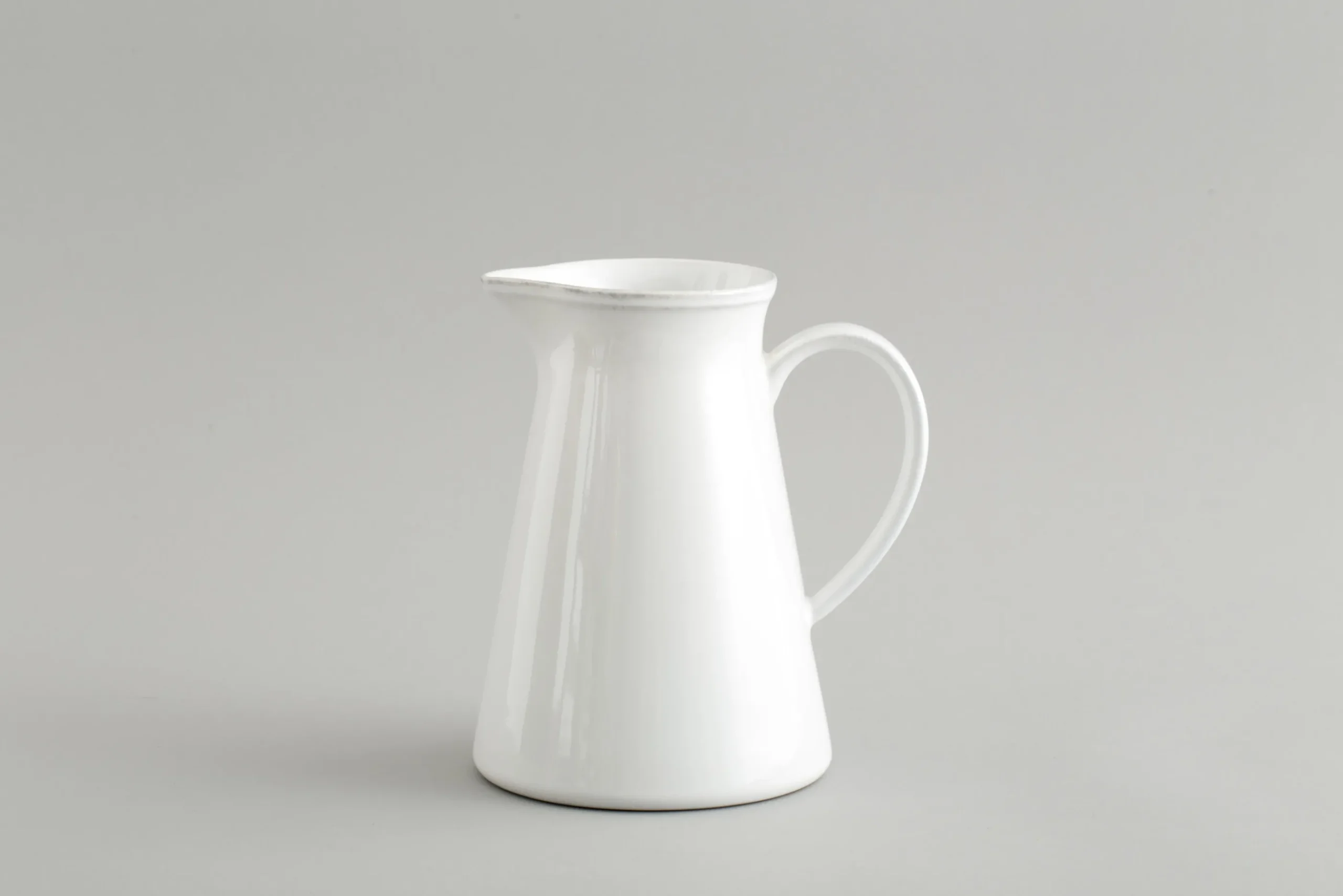 Flamant Jille, Kan, Keramiek, Wit, 1,5L