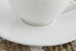 Flamant Jille, Kop En Schotel, Keramiek, Wit, L, 200 Ml