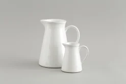 Flamant Jille, Melkkannetje, Keramiek, Wit, 300Ml