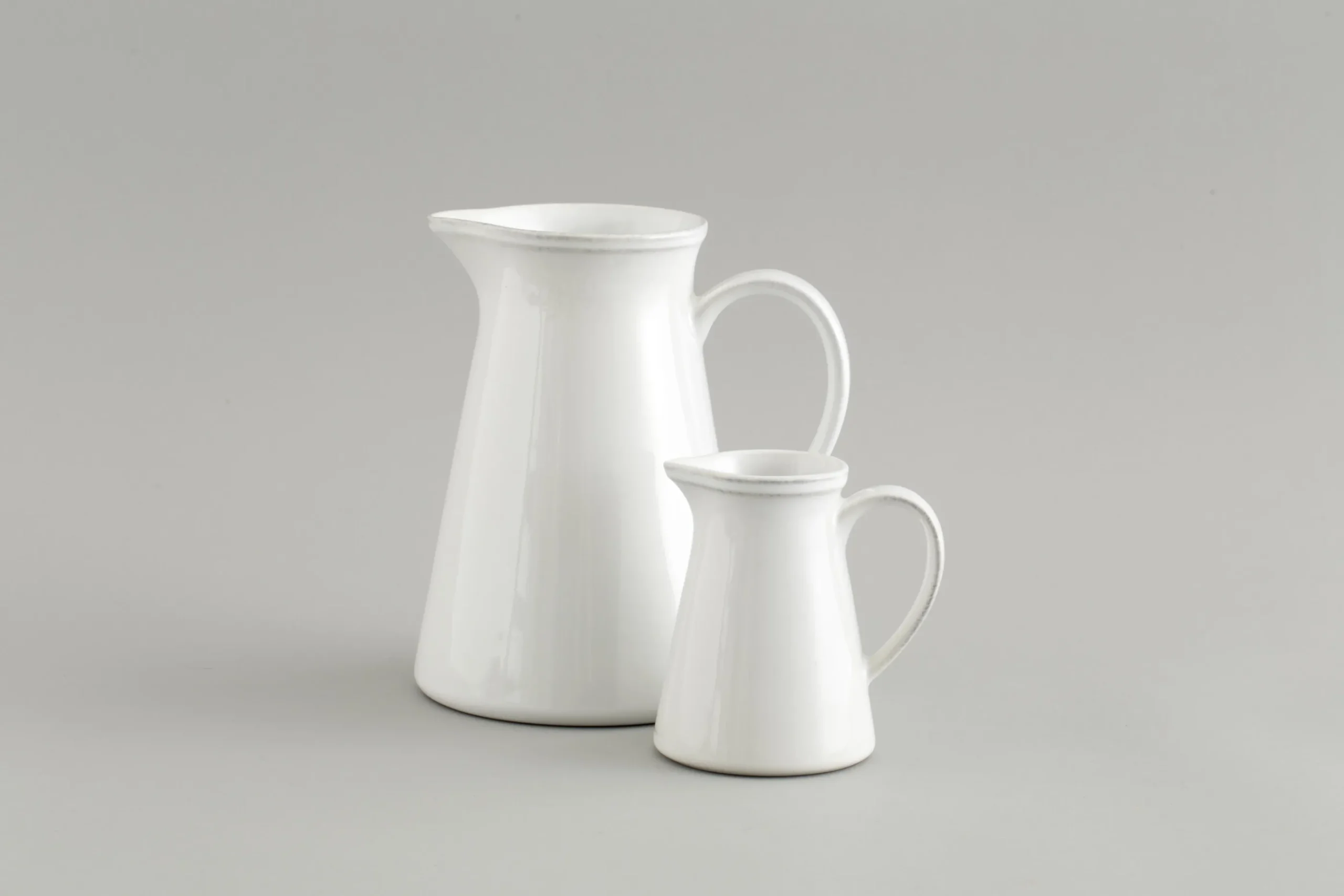 Flamant Jille, Melkkannetje, Keramiek, Wit, 300Ml