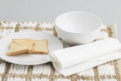 Flamant Jille, Saladebord, Keramiek, Wit