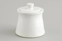 Flamant Jille, Suikerpot, Keramiek, Wit