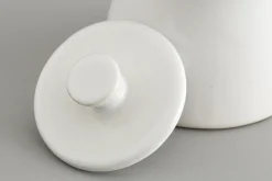 Flamant Jille, Suikerpot, Keramiek, Wit