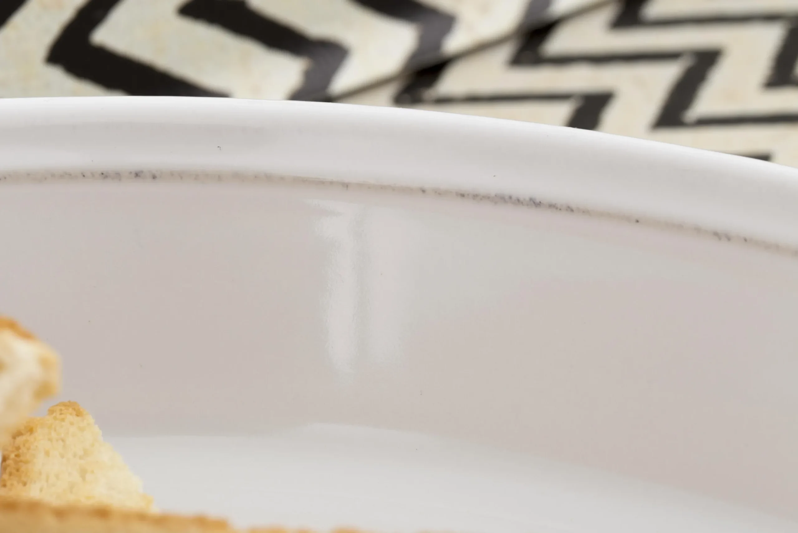 Flamant Jille, Taartvorm, Keramiek, Wit, 30Cm