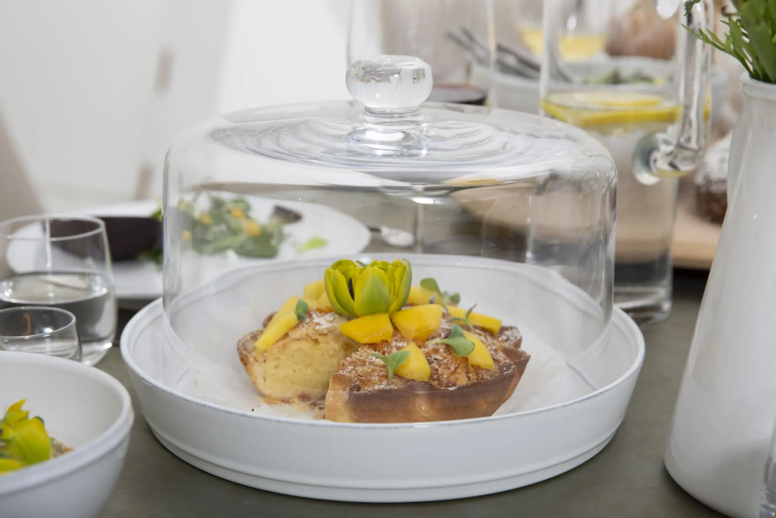 Flamant Jille, Taartvorm, Keramiek, Wit, 30Cm