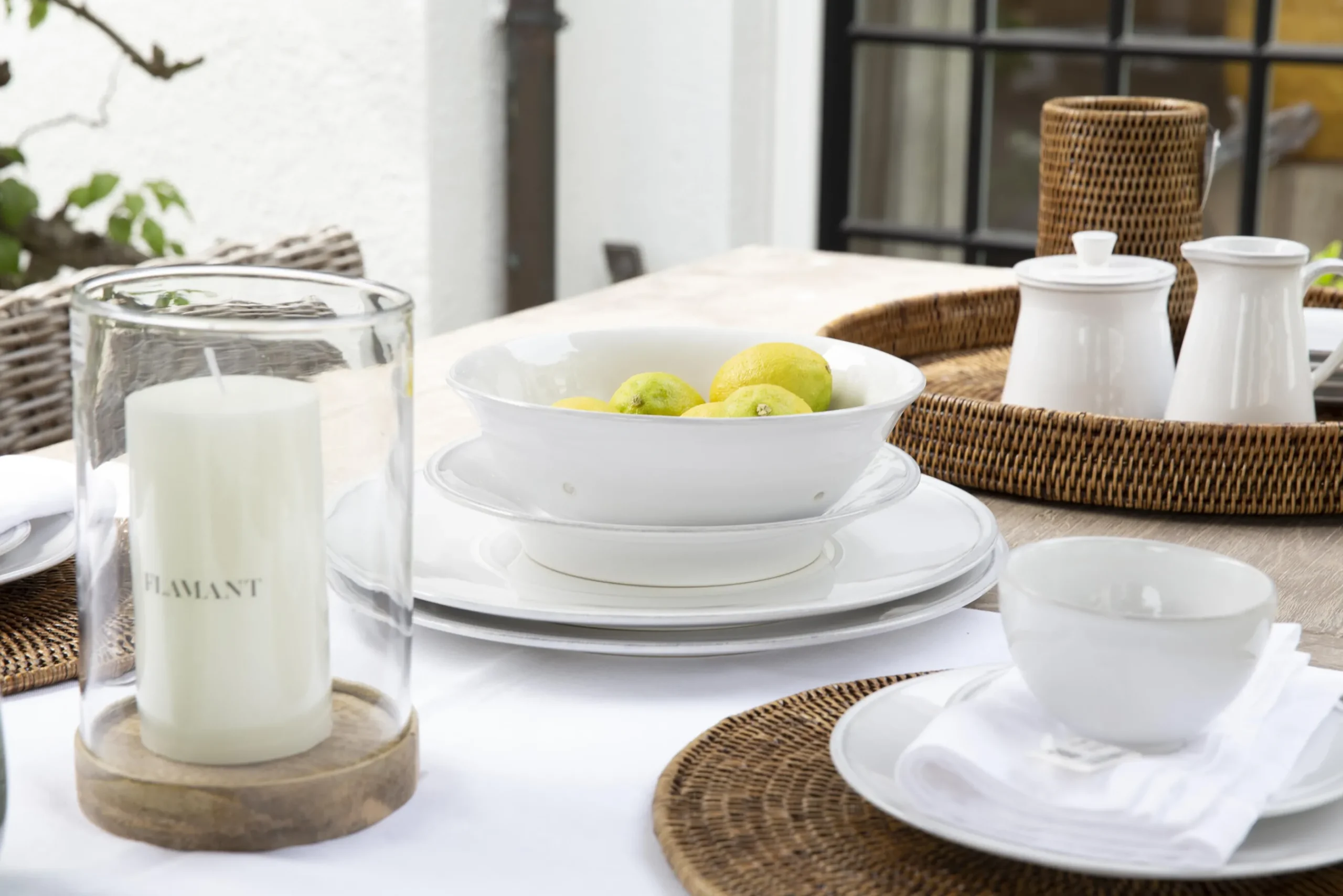 Flamant Jille, Vergiet, Keramiek, Wit