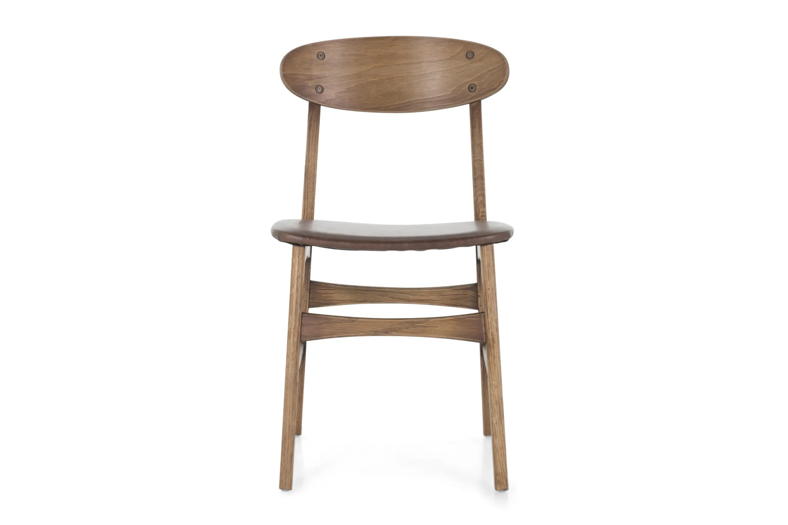 Flamant Joel, Stoel, Eiken En Leren Zitting