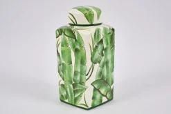 Flamant Judor, Potiche, Groen/Wit