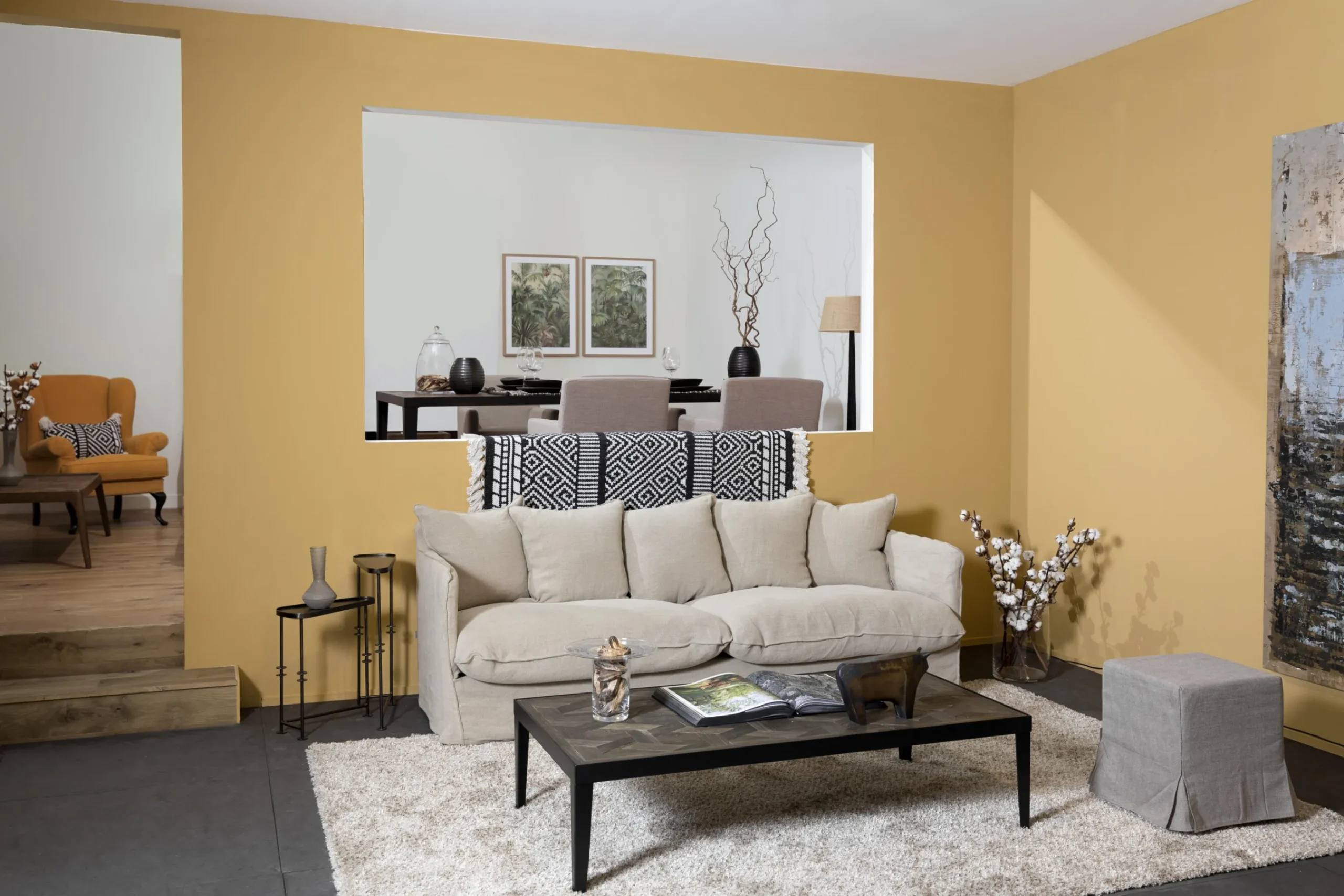 Flamant Krater, Vaas, Glas