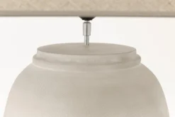 Flamant Kris, Tafellamp, Klei