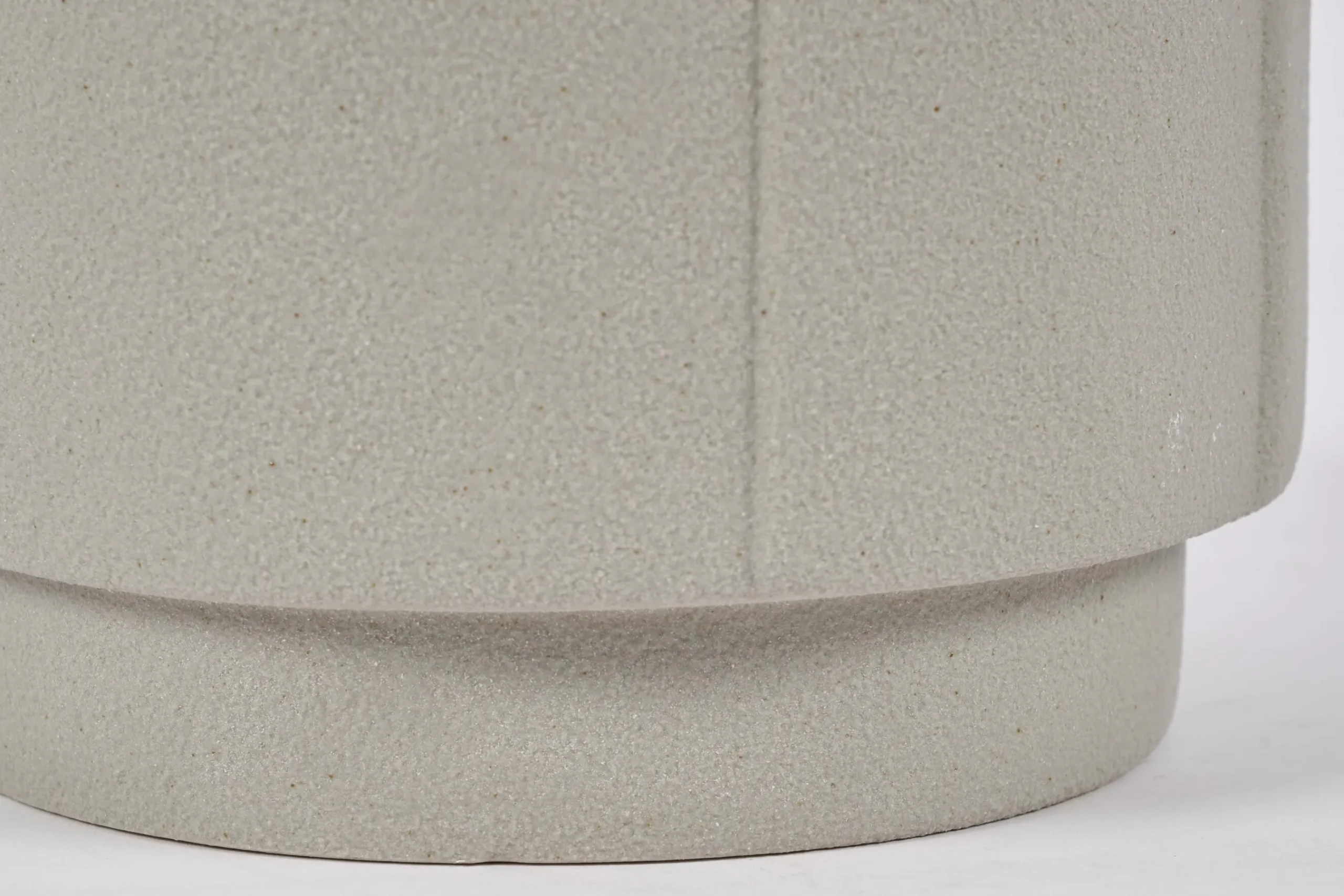 Flamant Laurena, Vaas, Keramiek, Grijs, L