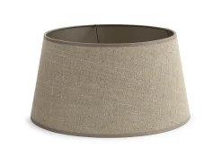 Flamant Lindro, Lampenkap, Natuurlijk En Zilver, Cilinder, 35 Cm