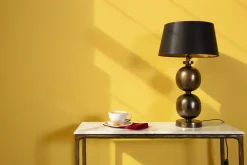 Flamant Lindro, Lampenkap, Zwart, Cilinder, 45 Cm