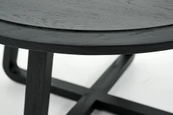 Flamant Livy, Salontafel, Rond, Zwart