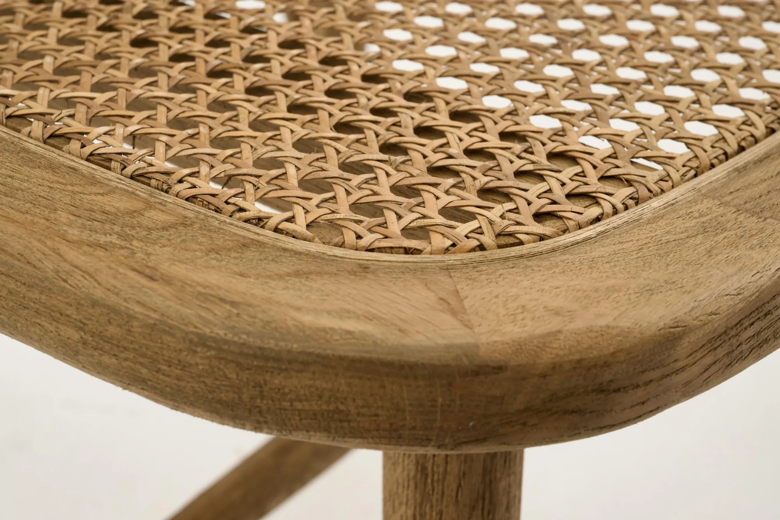 Flamant Lynn, Stoel, Eiken, Riet, Met Kussen