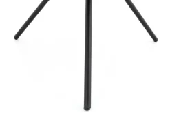 Flamant Madison, Bijzettafel, Eiken En Metaal, Rond, 60 Cm, Donkerbruin