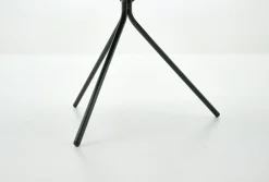 Flamant Madison, Bijzettafel, Eiken En Metaal, Rond, 60 Cm, Lichtbruin