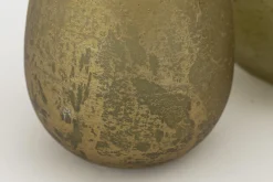 Flamant Malea, Theelichthouder, Glas, Geel, M