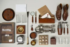 Flamant Manhattan, Asbak, Bruin Leer