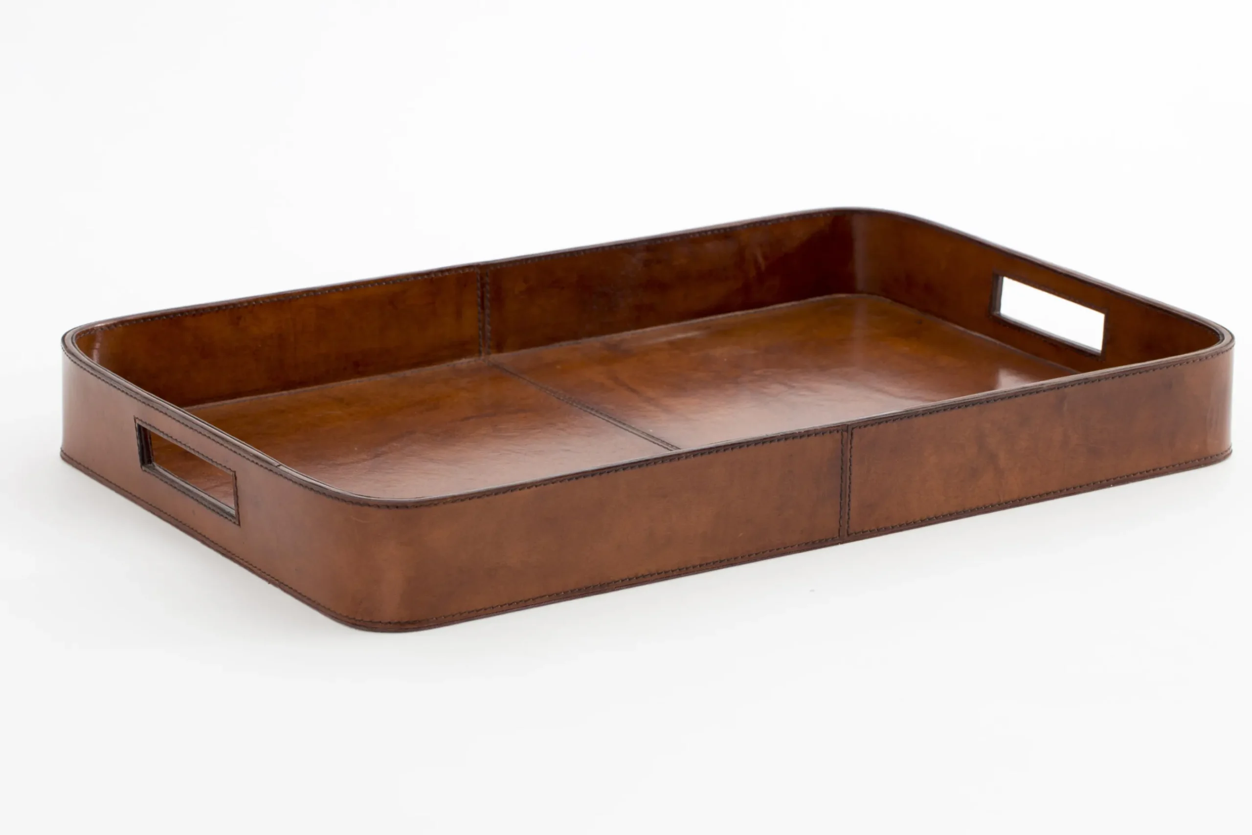 Flamant Manhattan, Dienblad, Bruin Leer