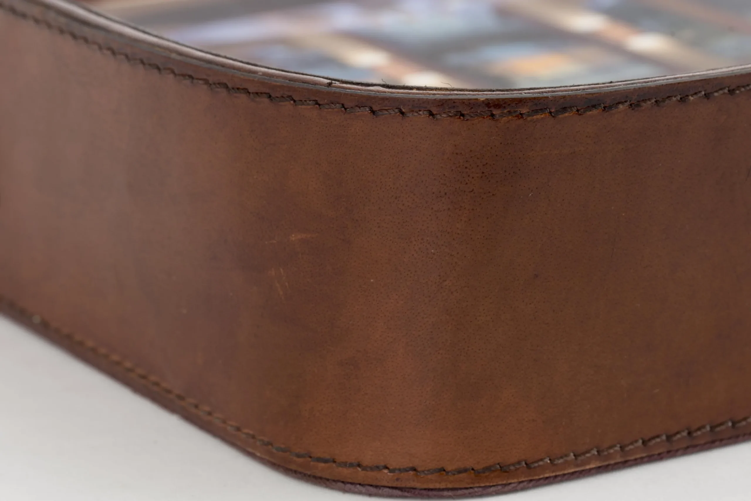 Flamant Manhattan, Dienblad, Bruin Leer