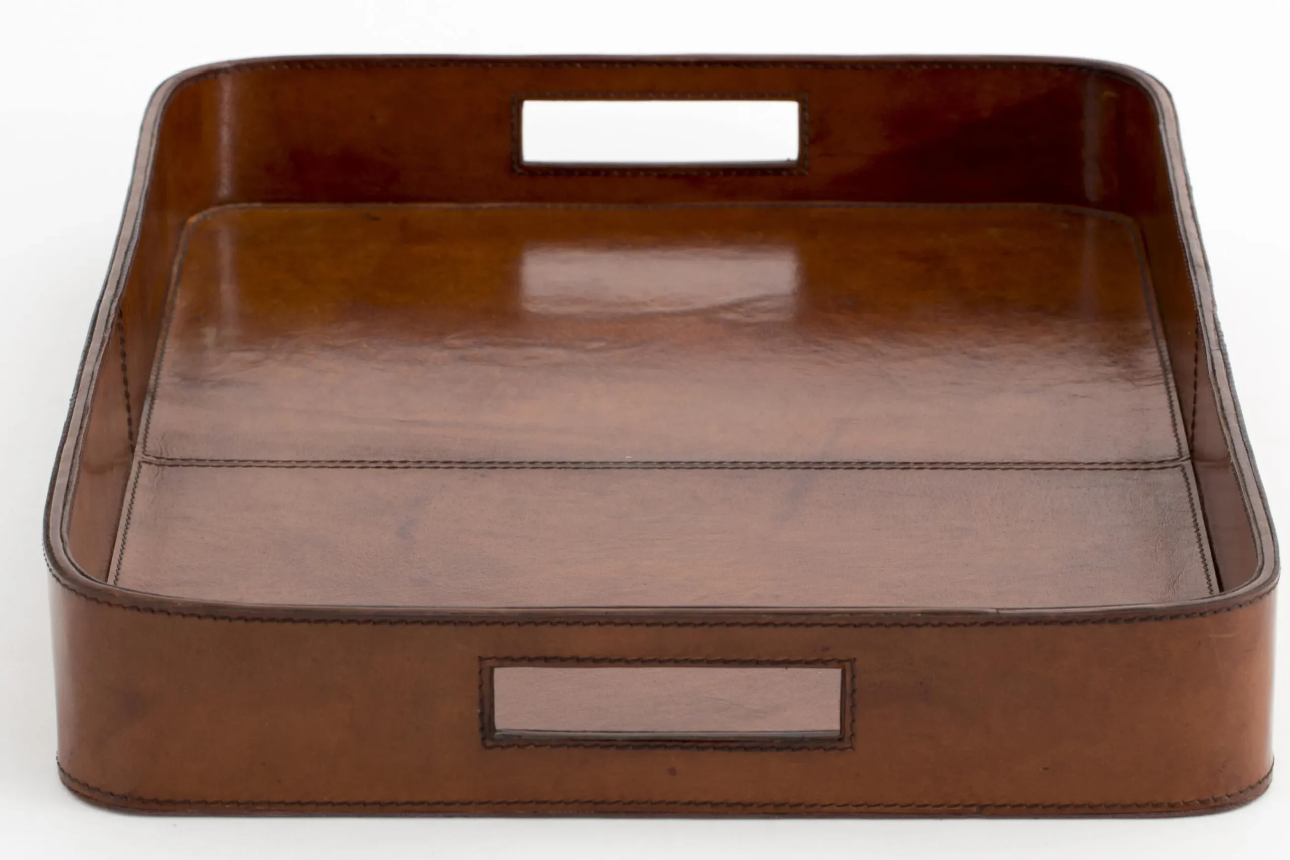 Flamant Manhattan, Dienblad, Bruin Leer