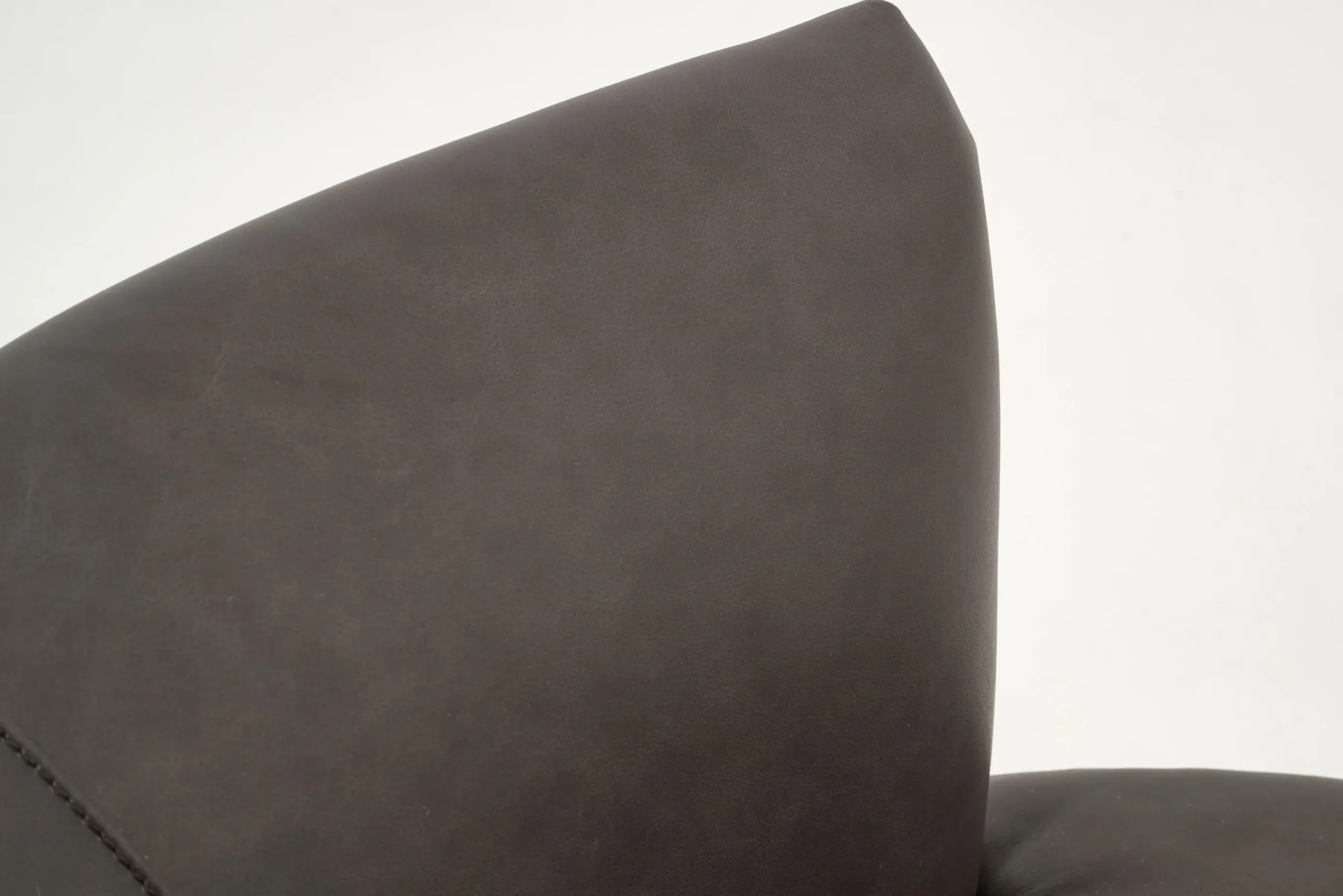 Flamant Marchetti, Fauteuil, Leer Zwart, Draaibaar