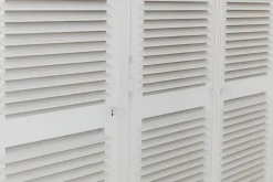 Flamant Marie, Kledingkast, Wit, 4 Deuren