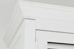 Flamant Marie, Kledingkast, Wit, 4 Deuren