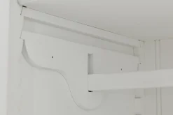 Flamant Marie, Kledingkast, Wit, 4 Deuren