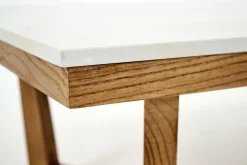 Flamant Marnix, Salontafel, Eiken En Steen, 140X70