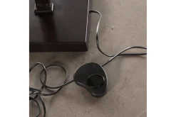 Flamant Martha, Staande Lamp, Bruin/Zwart, Messing