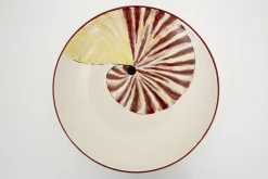 Flamant Maskorra, Kom, Schelp