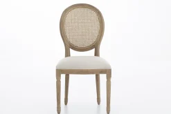 Flamant Medy, Stoel, Eiken, Natuurlijk Linnen