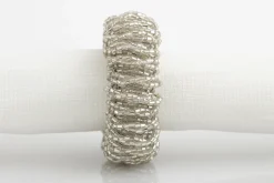 Flamant Meina, Servetring, Kralen, Zilver