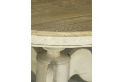 Flamant Milan, Eettafel, Rond, Gerecycled Hout, 140 Cm, Model 1