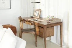 Flamant Milburn, Bureaulegger, Wol En Leer