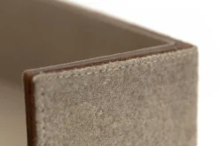 Flamant Milburn, Papierlade, Wol En Leer