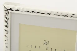 Flamant Millet, Fotolijst, Verzilverd, 8X8, Model 2