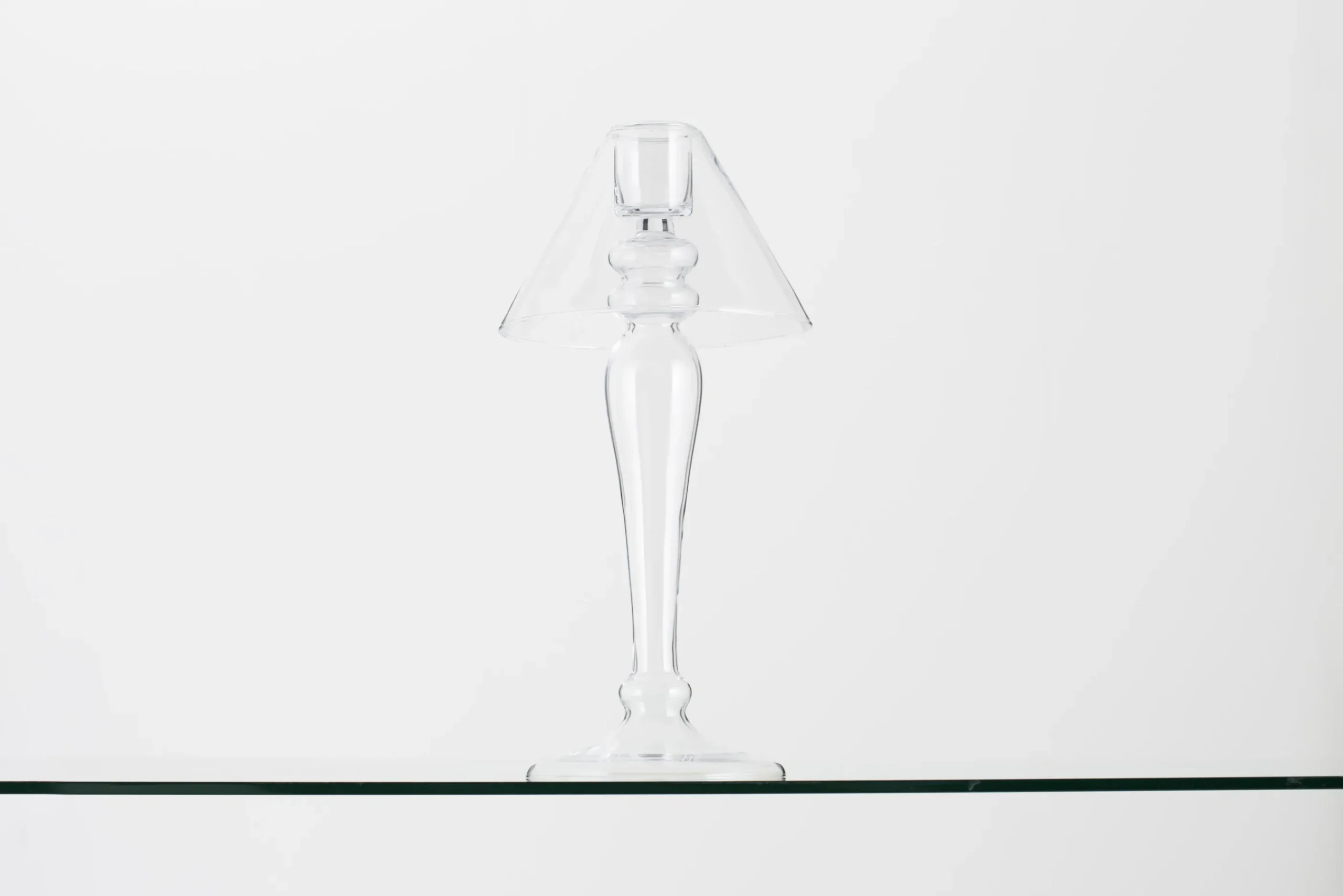 Flamant Mira, Kandelaar, Glas